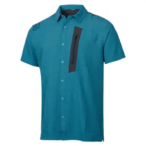 Ternua Kotni Overhemd Met Korte Mouwen Blauw