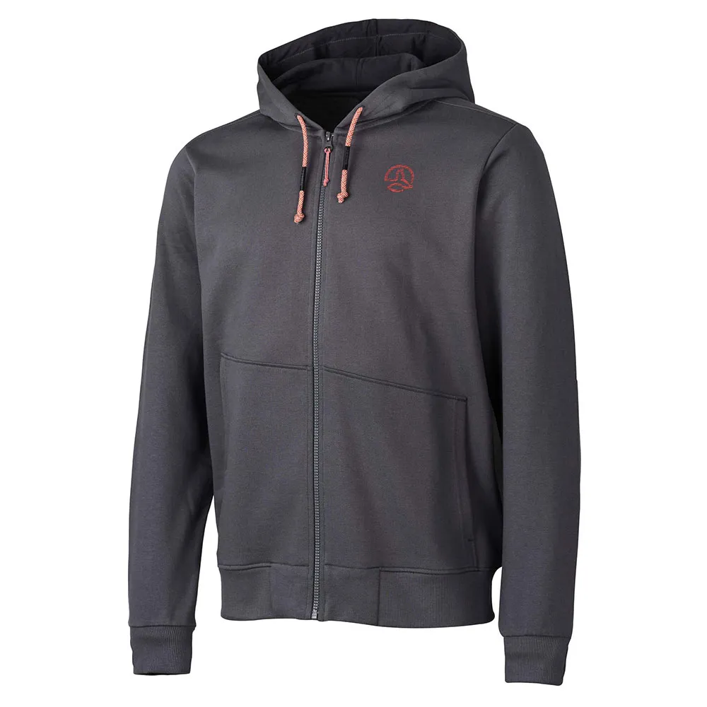 Ternua Toubkal Sweatshirt Met Rits Dark Stone