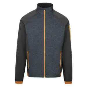 Trespass Foxearth Fleece Met Volledige Rits Marineblauw