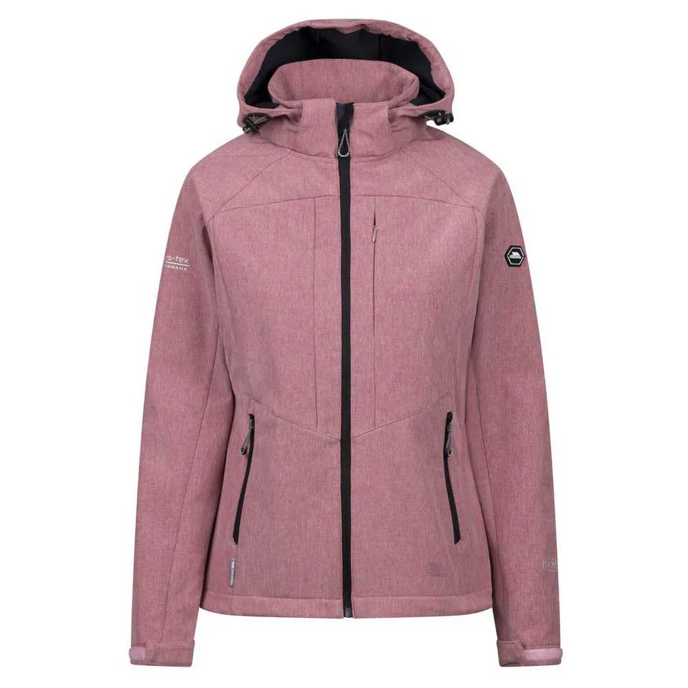 Trespass Fryatt Softshelljack Light Mulberry Marl