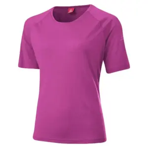 Loeffler Merino-tencel Cf T-shirt Met Korte Mouwen Paars