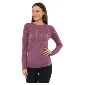 Viking Lana Pro Merino Lange Mouwen Basislaag Roze