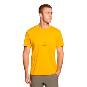 Trangoworld Adigo T-shirt Met Korte Mouwen Geel