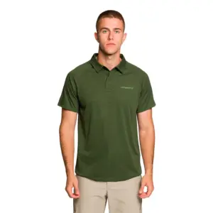 Trangoworld Bonete Korte Mouw Poloshirt Groen