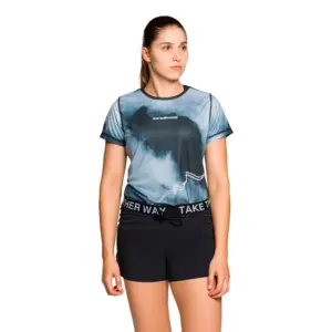 Trangoworld Cestrede T-shirt Met Korte Mouwen Zwart