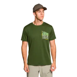 Trangoworld Dzuko T-shirt Met Korte Mouwen Groen