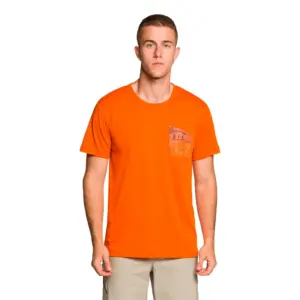 Trangoworld Dzuko T-shirt Met Korte Mouwen Oranje