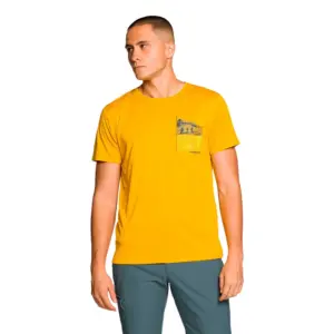Trangoworld Dzuko T-shirt Met Korte Mouwen Geel