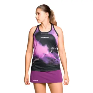 Trangoworld Gaube Mouwloos T-shirt Roze