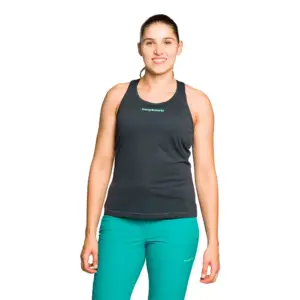 Trangoworld Luarca Mouwloos T-shirt Antraciet