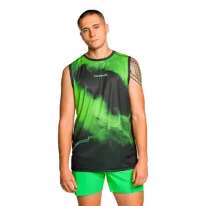 Trangoworld Merles Mouwloos T-shirt Groen