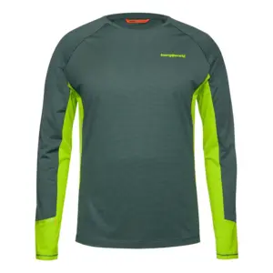 Trangoworld Rimont T-shirt Met Lange Mouwen Groen