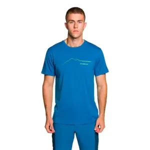 Trangoworld Serneus T-shirt Met Korte Mouwen Blauw