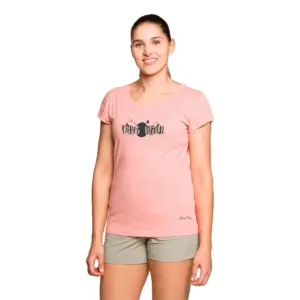 Trangoworld Viento Wm T-shirt Met Korte Mouwen Roze
