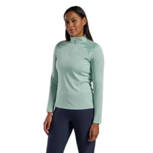 Montane Dart Half Rits Lange Mouw T-shirt Sea Mist