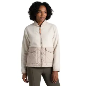 Craghoppers Jamea Fleece Met Volledige Rits Ecru / Stone