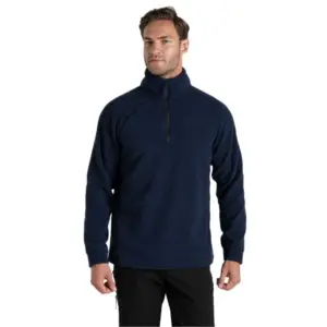 Craghoppers Karlton Fleece Met Halve Rits Marineblauw