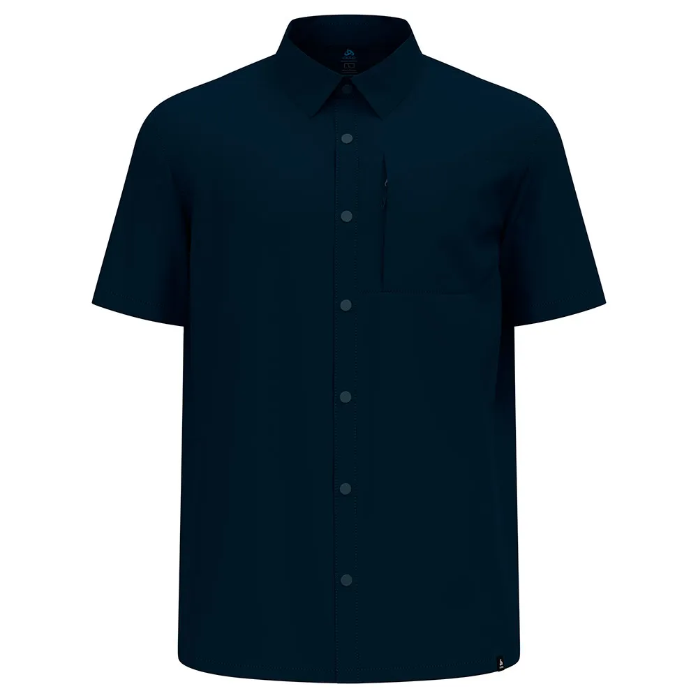 Odlo Essential Overhemd Met Korte Mouwen Dark Sapphire