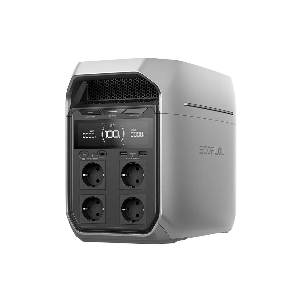 Ecoflow Delta 3 Plus Draagbare Energiecentrale Grijs