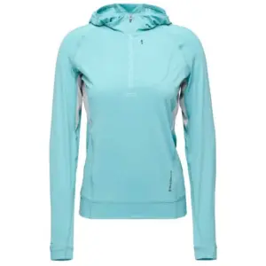 Diamond Alpenglow Pro Sweatshirt Met Halve Rits Glacier