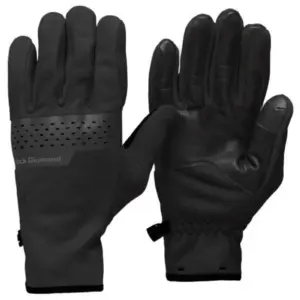 Diamond Alpine Fleece Handschoenen Zwart