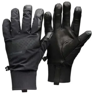Diamond Alpine Softshell Handschoenen Zwart