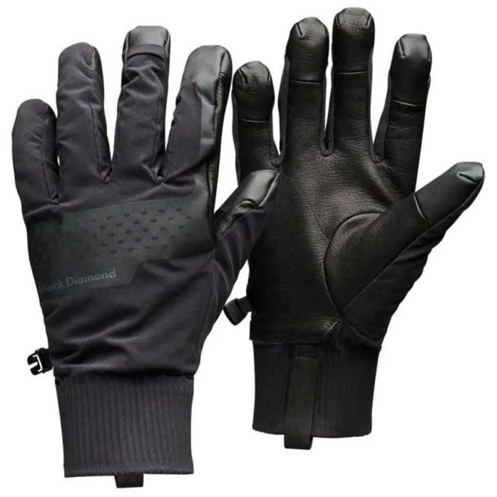 Diamond Alpine Softshell Handschoenen Zwart