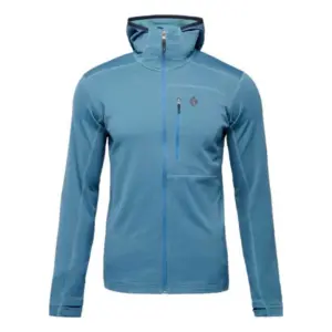 Diamond Coefficient Fleece Met Volledige Rits Blauw
