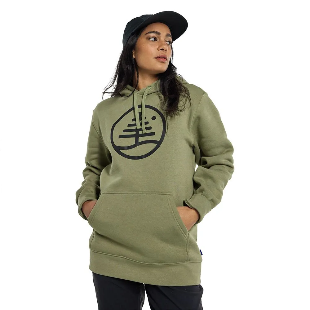 Burton Family Tree Pullover Hoodie Forest Moss