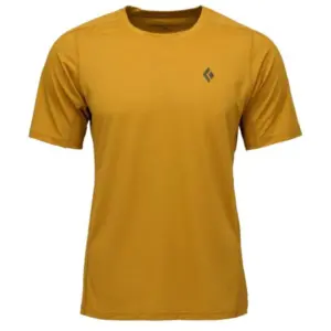 Diamond Distance Tech T-shirt Met Korte Mouwen Amber