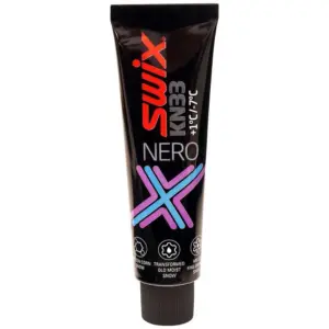 Swix Kn33 Nero +1ºc/-7ºc Anti-icing Klister Zwart