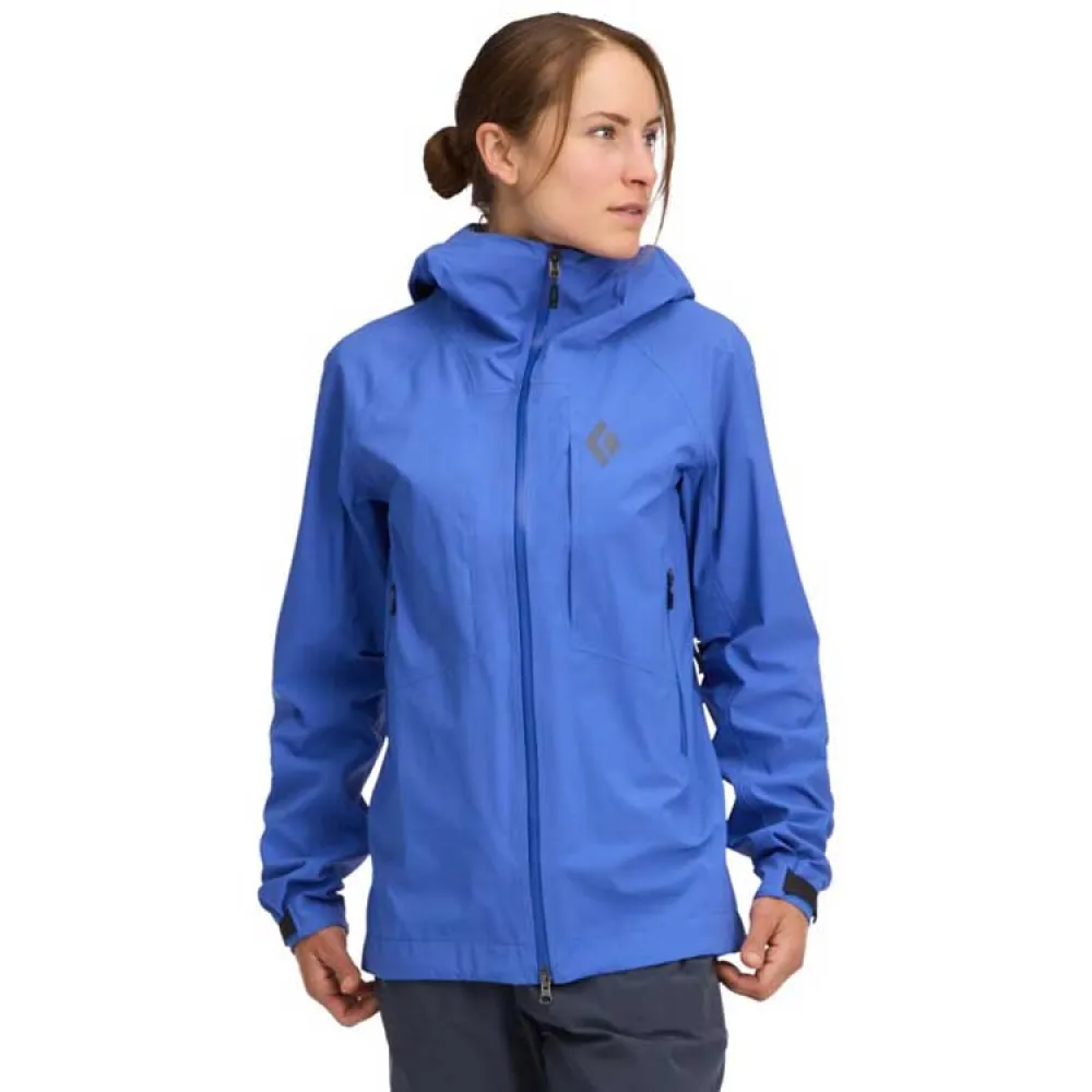 Diamond Highline Stretch Shell Jas Blauw