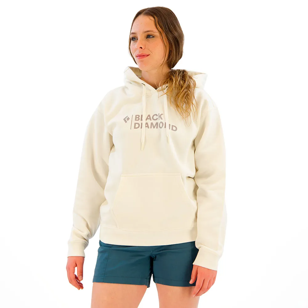 Diamond Mini Stacked Hoodie Creme