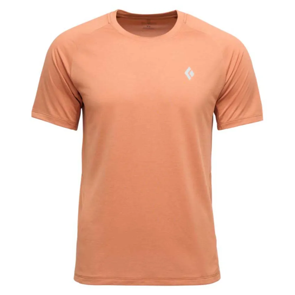Diamond Lightwire Tech T-shirt Met Korte Mouwen Bruin