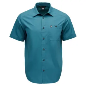 Diamond Wingate Overhemd Met Korte Mouwen Blauw