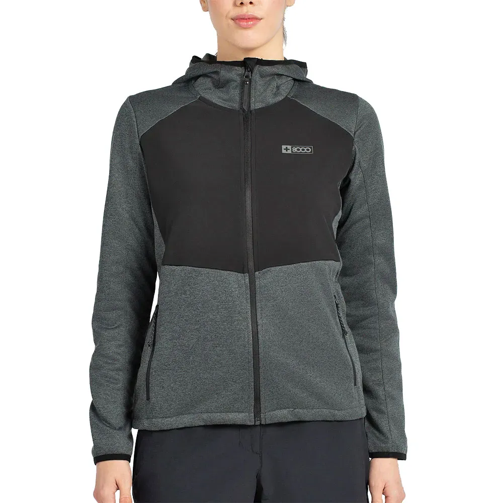 +8000 Vifil Sweatshirt Met Rits Groen