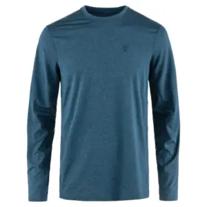 Fjällräven Abisko Day Hike T-shirt Met Lange Mouwen Blauw