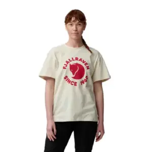Fjällräven Relaxed T-shirt Met Korte Mouwen Wit