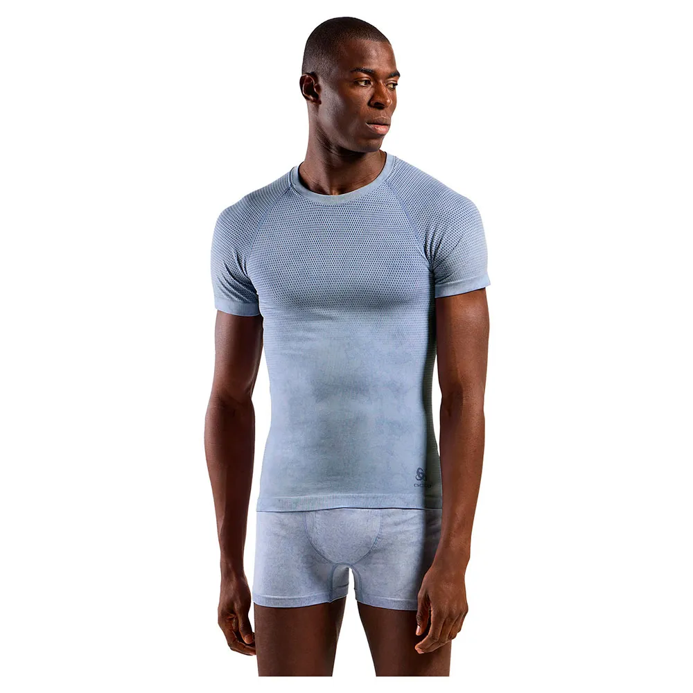 Odlo Performance Light Rain Dye Korte Mouwen Basislaag Blauw