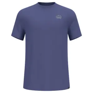 Odlo Raincloud Merino 160 T-shirt Met Korte Mouwen Blauw