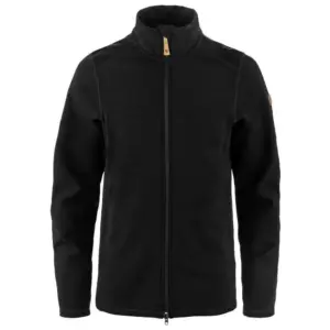 Fjällräven Keb Sweatshirt Met Rits Zwart