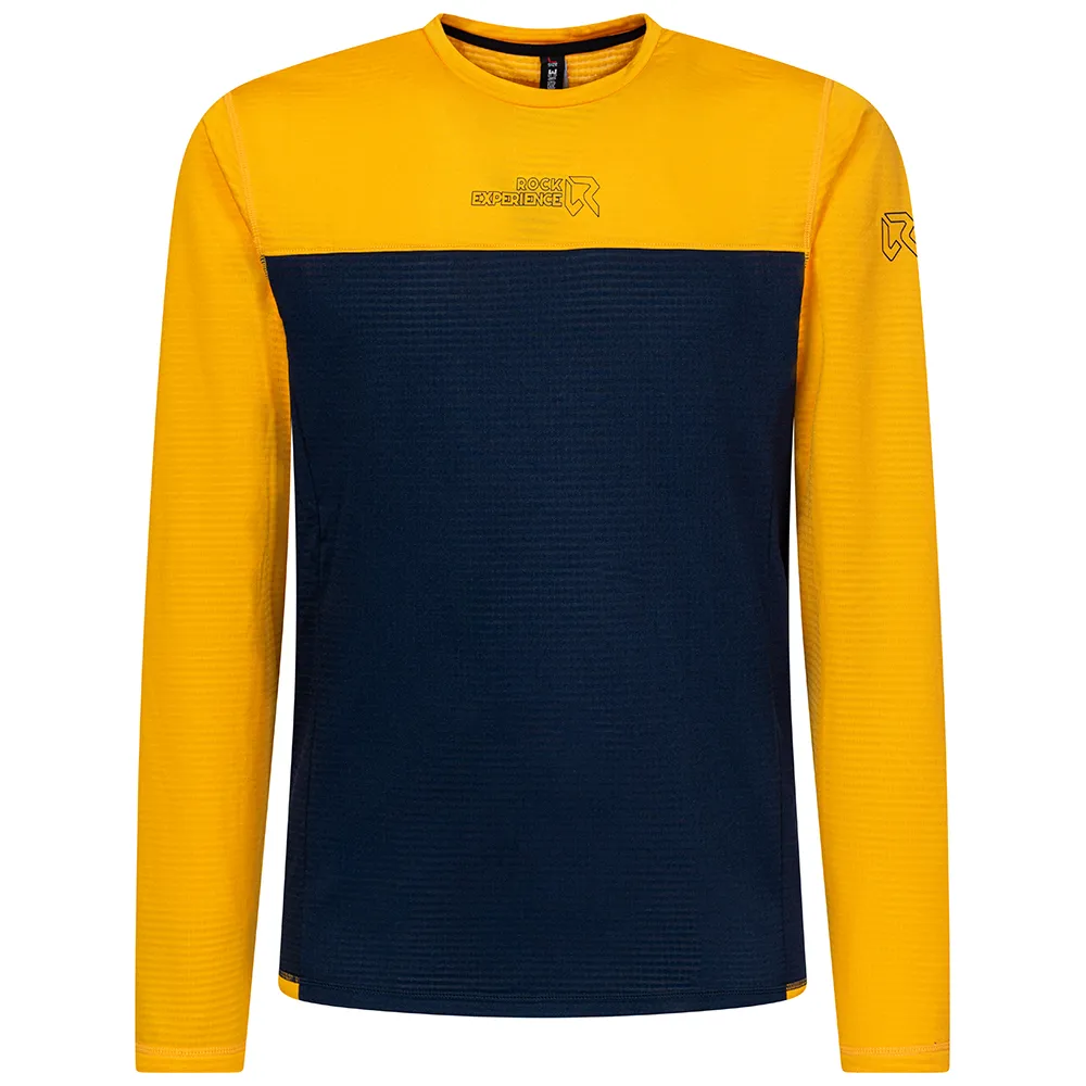 Rock Experience Arrows Crewneck Fleece Goud