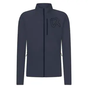 Rock Experience Arrows Mock Neck Fleece Met Volledige Rits Jurkje Blues