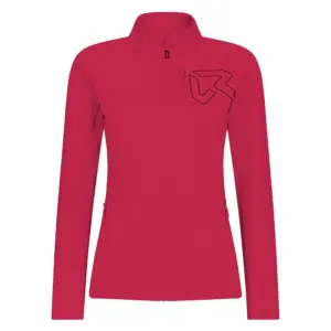 Rock Experience Arrows Mock Neck Fleece Met Volledige Rits Viva Magenta