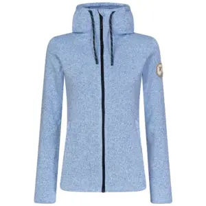 Rock Experience Berna M Fleece Met Kap O326 Arctic Ice Melange / 0208 Caviar