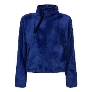 Rock Experience Carezza Fleece Met Halve Rits Blauw