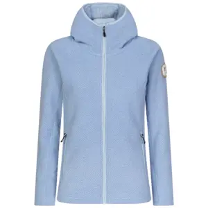 Rock Experience Crystal Fleece Met Volledige Rits O326 Arctic Ice Melange