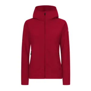 Rock Experience Crystal Fleece Met Volledige Rits Viva Magenta Melange