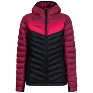 Rock Experience Juneau Padded Jas 0907 Anemone / 0208 Caviar / 3040 Viva Magenta
