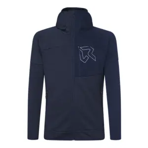 Rock Experience Kobra Fleece Met Volledige Rits 1329 Jurkje Blues / O323 Jurkje Blues Melange